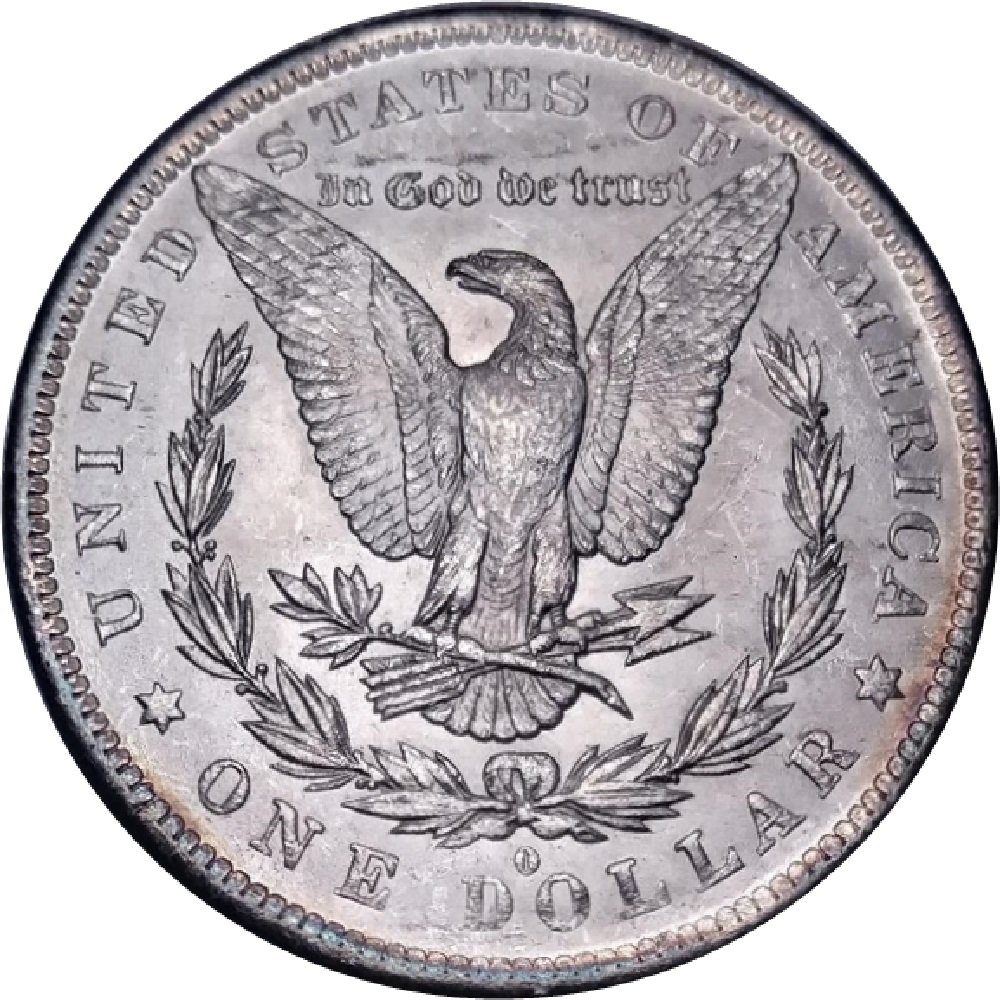 1884-O-Toned-Morgan-Silver-Dollar